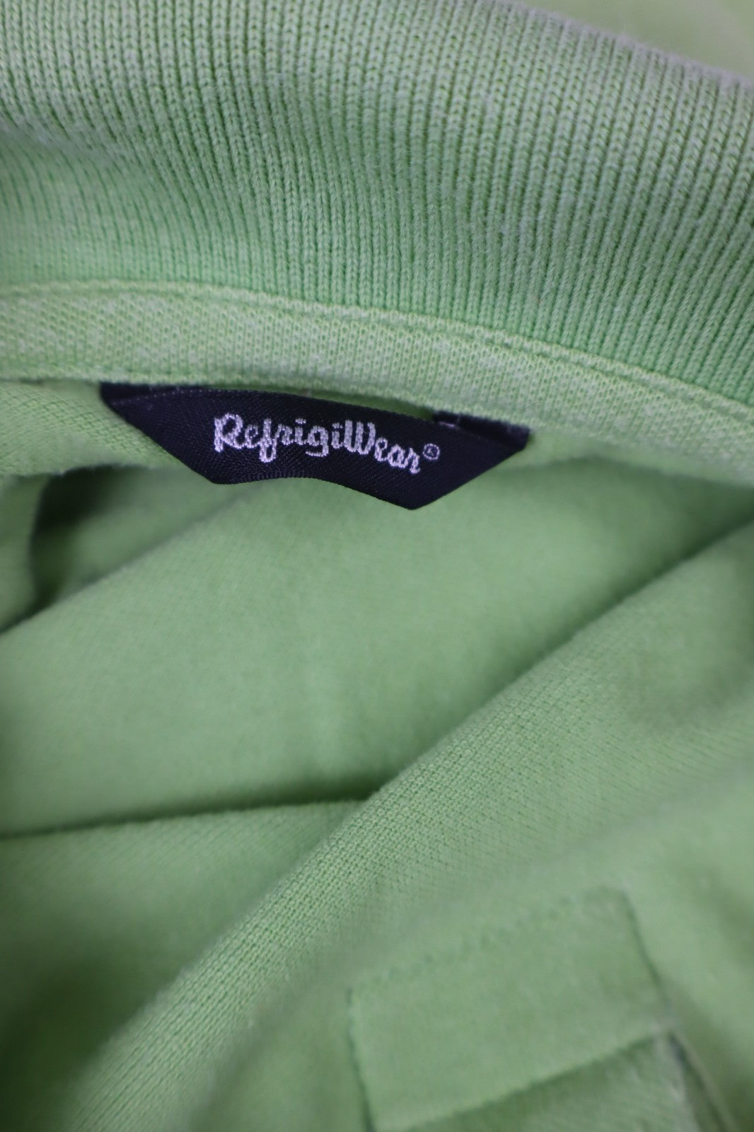 REFRIGIWEAR MAGLIA POLO COTONE UOMO TG. S MAN T-SHIRT CASUAL VINTAGE COTONE