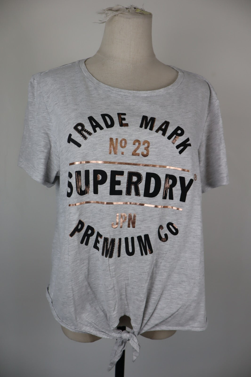 SUPERDRY MAGLIA DONNA TG. 44  WOMAN CASUAL VINTAGE T-SHIRT COTONE COTTON