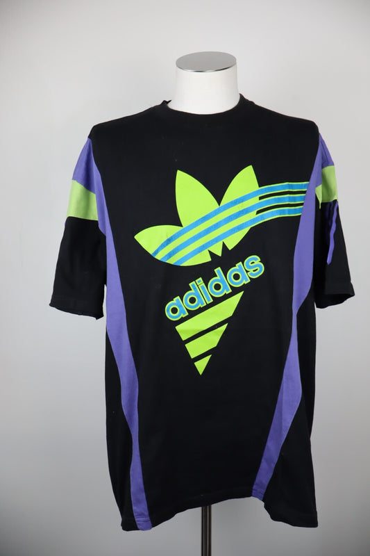 ADIDAS TRE STRIPES T-SHIRT MAGLIA UOMO TG D 10  MAN VINTAGE CASUAL COTONE COTTON