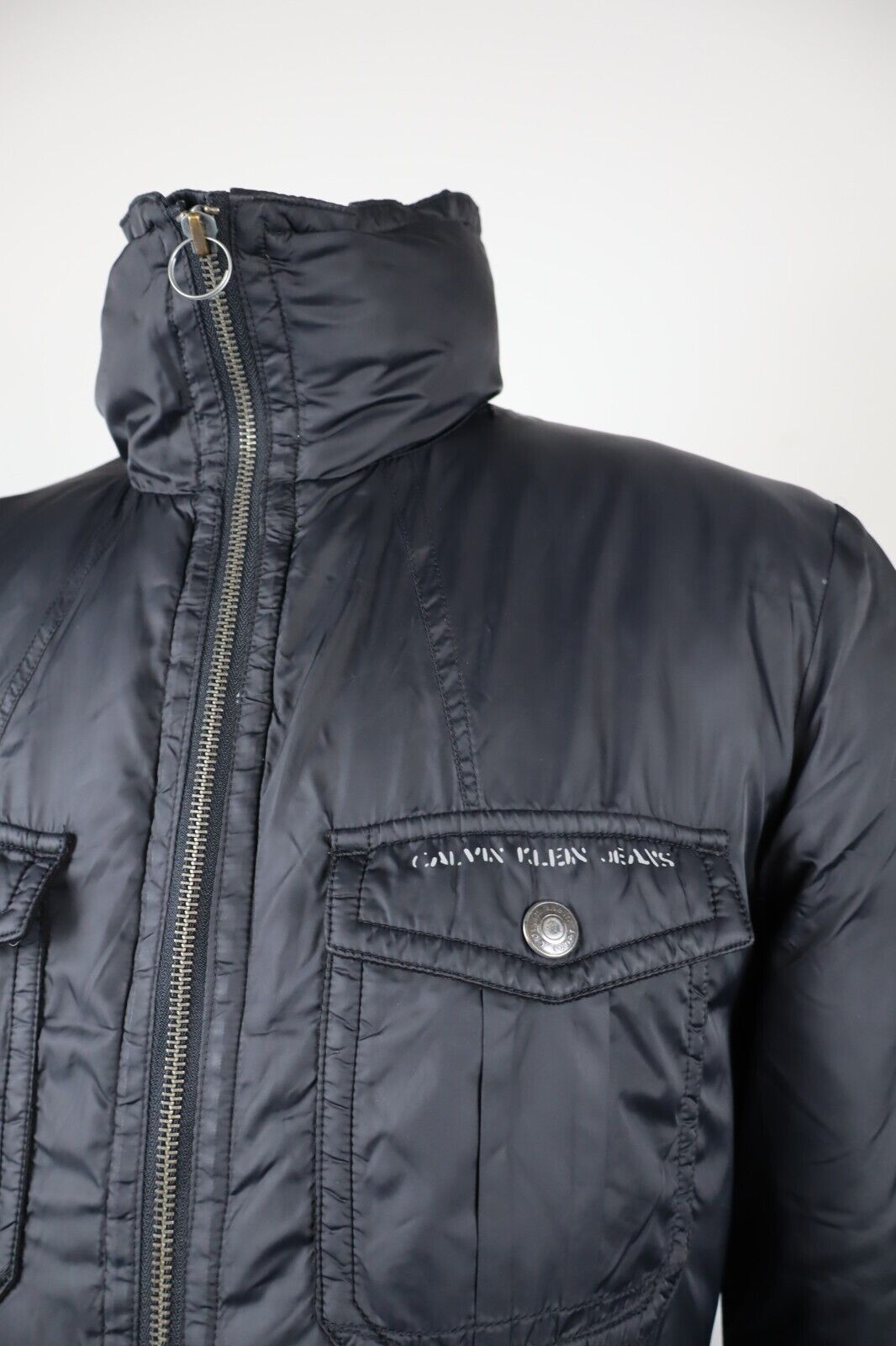 CALVIN KLEIN GIUBBINO PIUMINO PARKA UOMO Tg M VINTAGE MAN JACKET GIACCA CASUAL