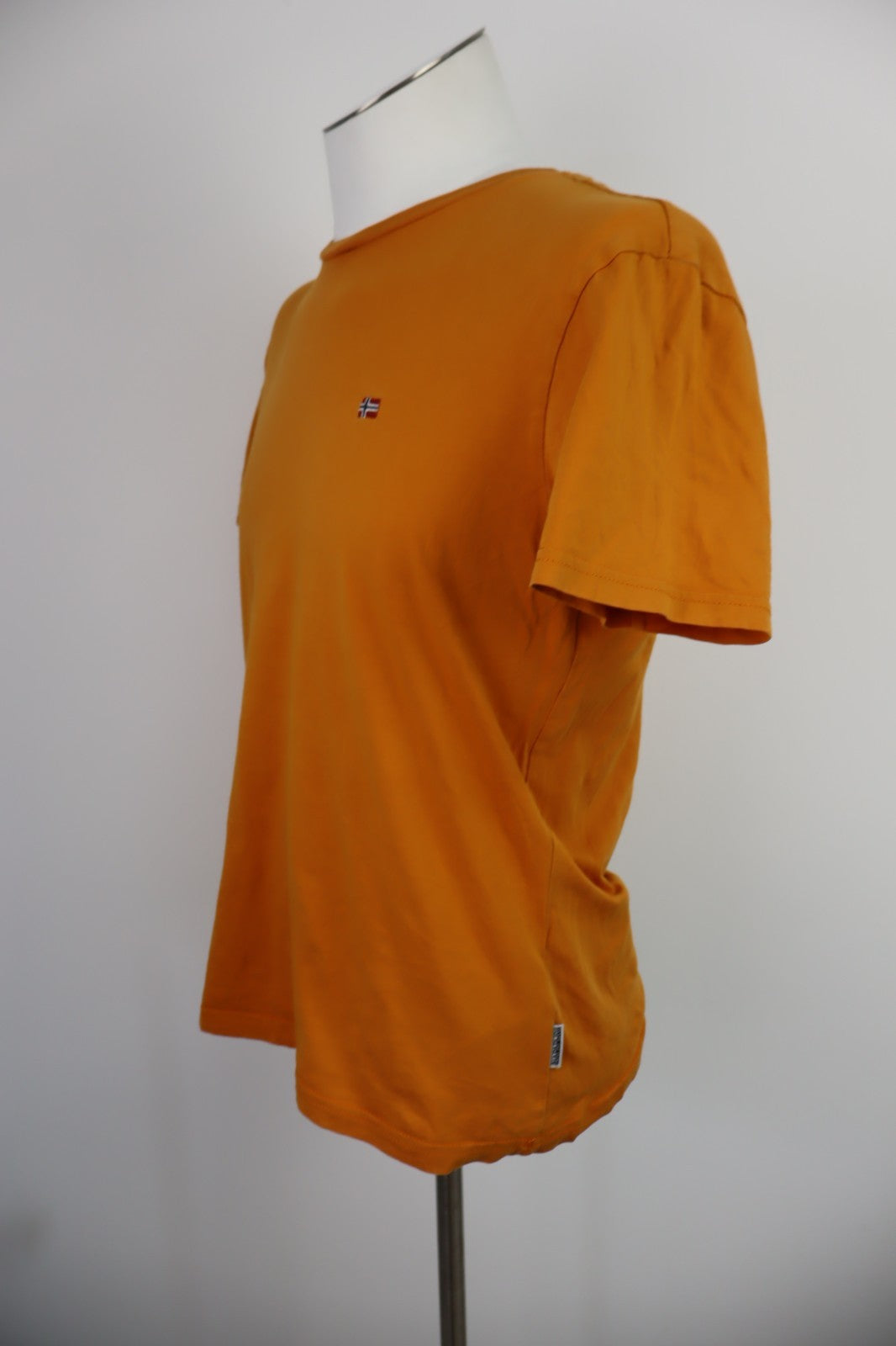 NAPAPIJRI MAGLIA UOMO TG. S MAN T-SHIRT VINTAGE CASUAL COTONE COTTON LOGO