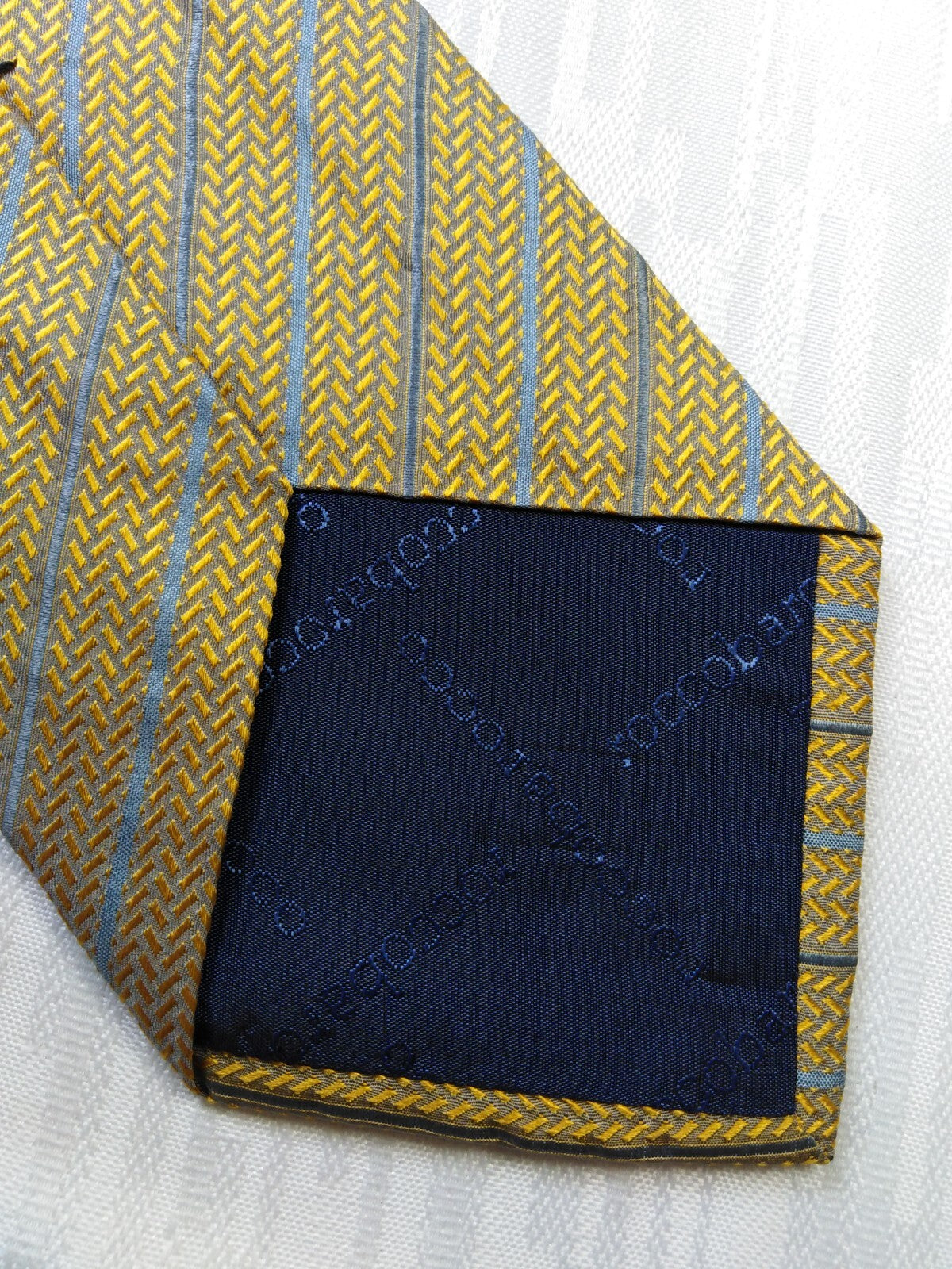 ROCCOBAROCCO 100% SILK TIE SETA CRAVATTA NECKTIE MADE IN ITALY CLASSIC