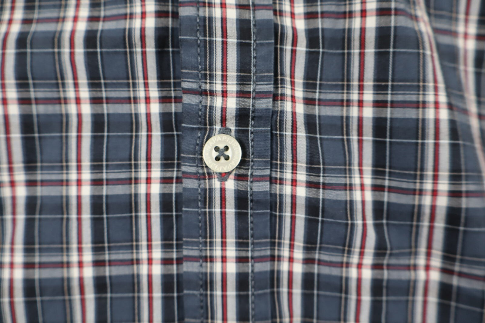 NAPAPIJRI CAMICIA SHIRT UOMO Tg S MAN VINTAGE CASUAL COTONE COTTON