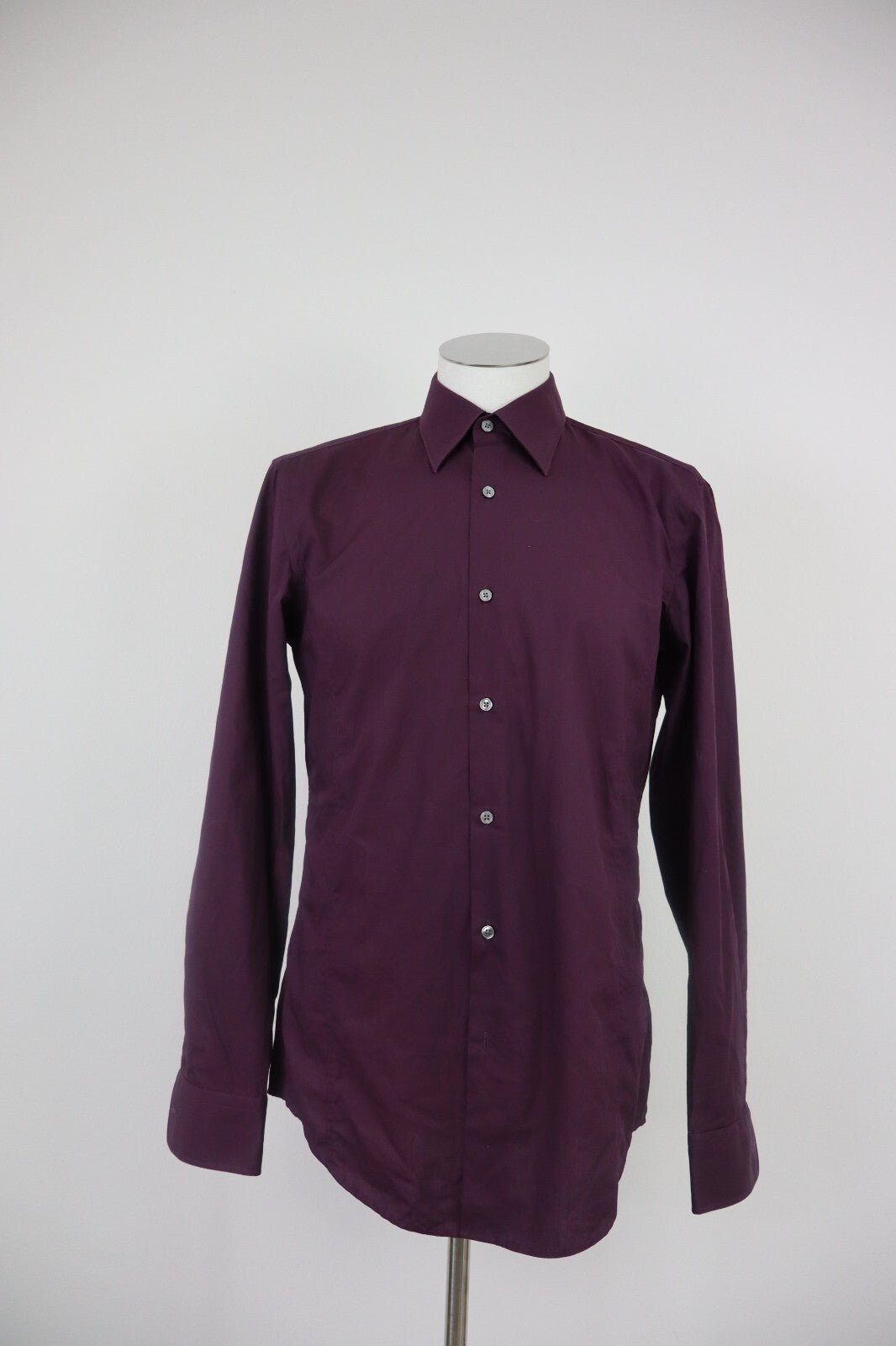 HUGO BOSS CAMICIA UOMO TG. 39/15,5 MAN CASUAL VINTAGE SHIRT COTONE COTTON