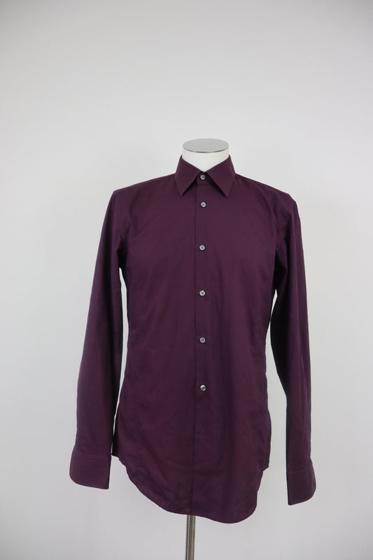 HUGO BOSS CAMICIA UOMO TG. 39/15,5 MAN CASUAL VINTAGE SHIRT COTONE COTTON