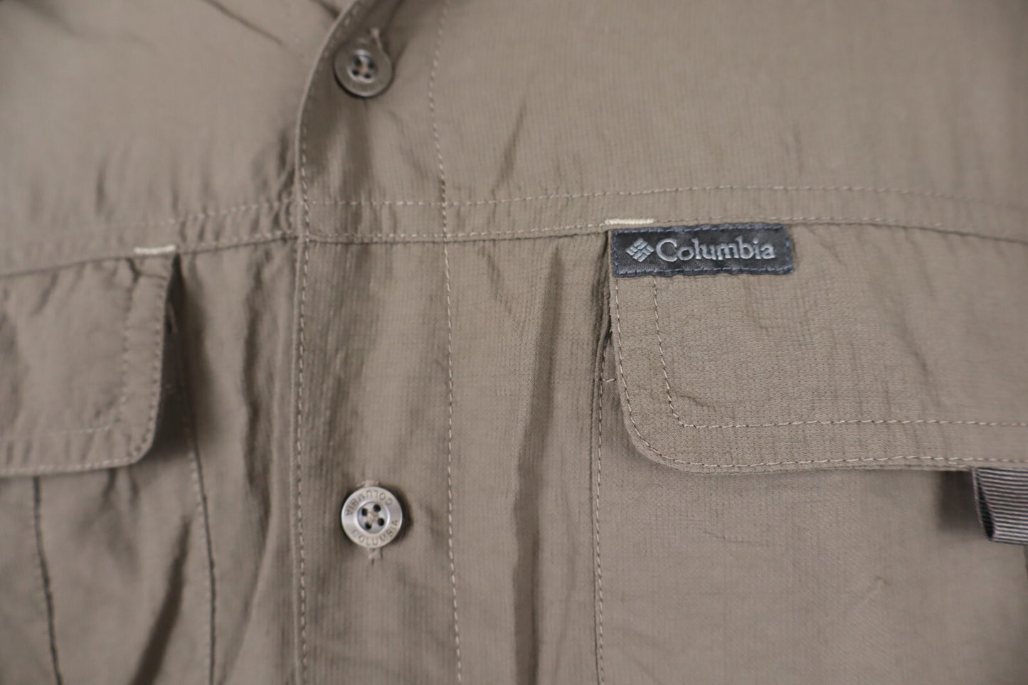 COLUMBIA CAMICIA UOMO TG. XL MAN CASUAL VINTAGE  SHIRT