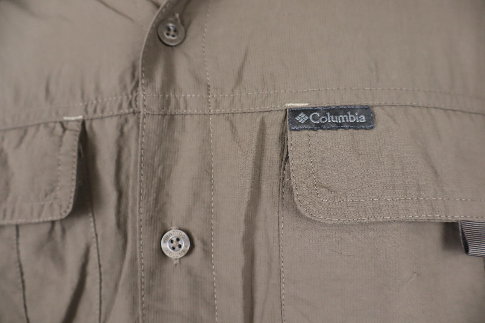 COLUMBIA CAMICIA UOMO TG. XL MAN CASUAL VINTAGE  SHIRT