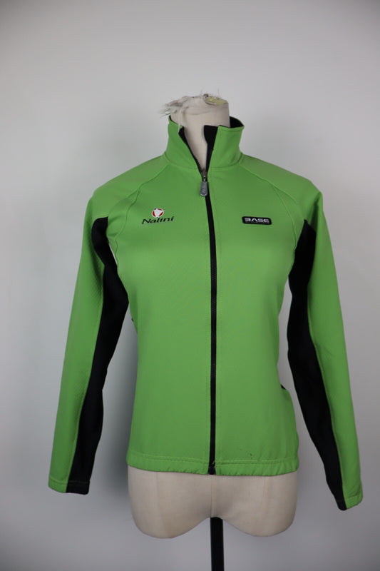 NALINI CICLISMO GIACCA CON ZIP MAGLIA DONNA XS JACKET WOMAN CASUAL VINTAGE SPORT
