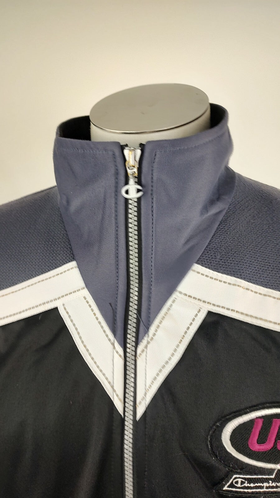 CHAMPION USA HOCKEY GIACCA SPORTIVA UOMO Tg. M MAN CASUAL SPORT JACKET