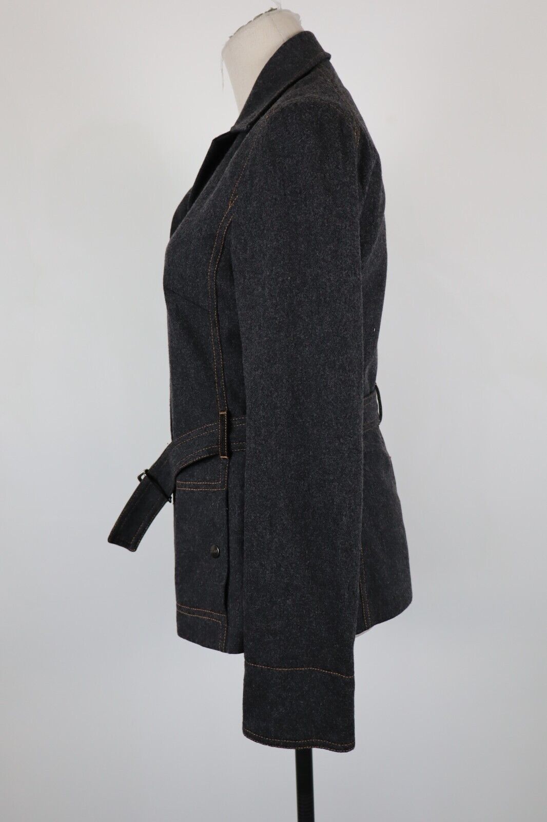 FERRE JEANS CAPPOTTO GIACCA DONNA 28 42 WOMAN WOOL COAT JACKET CASUAL VINTAGE