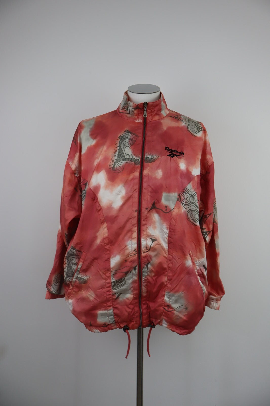 REEBOK GIACCA SPORTIVA UOMO Tg. XL MAN CASUAL SPORT JACKET VINTAGE COTTON