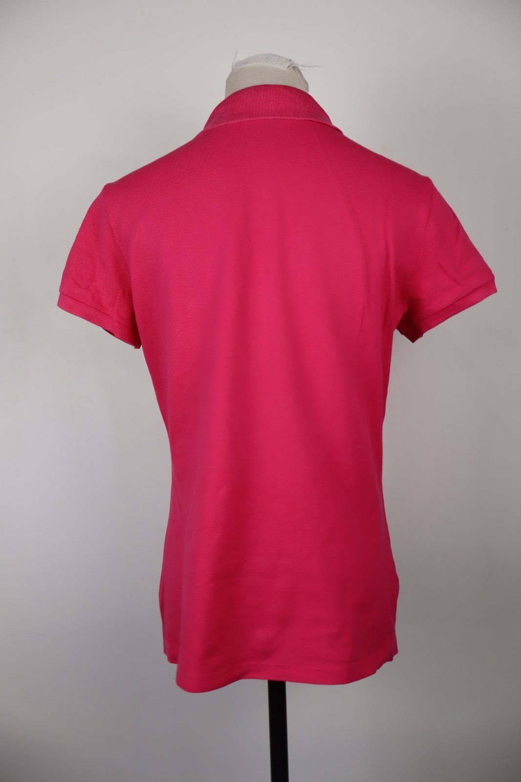 LACOSTE POLO MAGLIA DONNA COTONE TG. 42 WOMAN SHIRT CASUAL VINTAGE COTTON LOGO