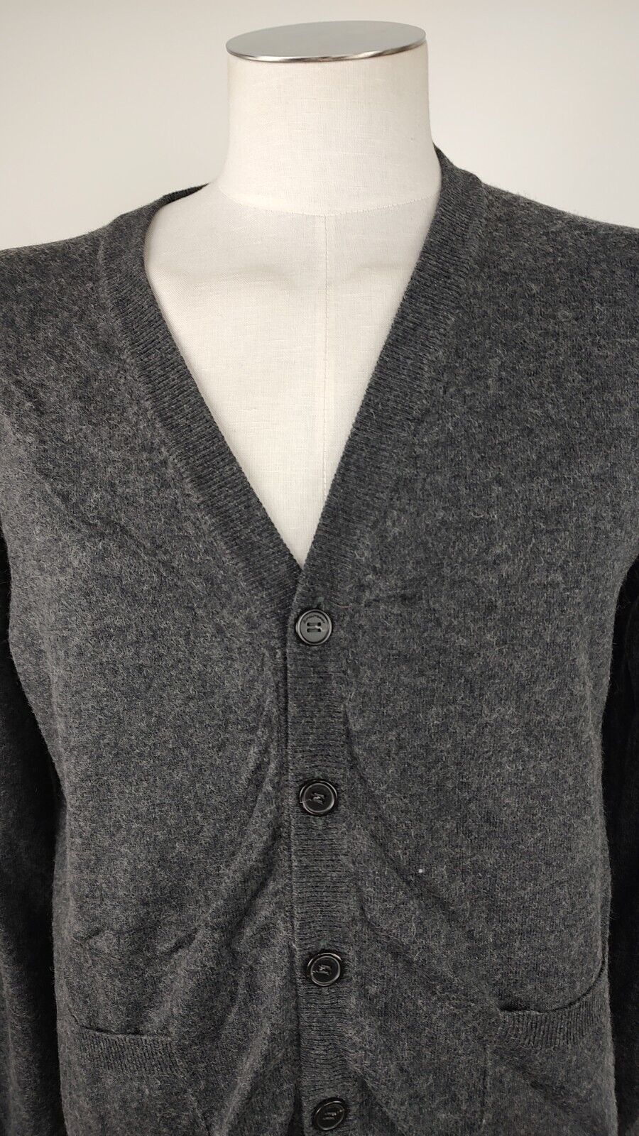 PEUTEREY MAGLIONE CARDIGAN VINTAGE LANA UOMO Tg. L MAN SWEATER