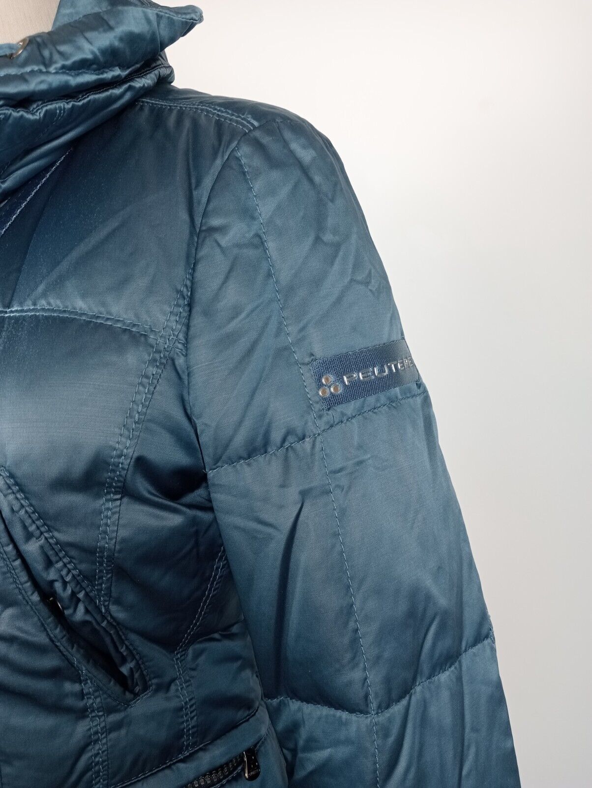 PEUTEREY PIUMINO GIUBBINO DONNA Tg. 42 WOMAN CASUAL JACKET VINTAGE