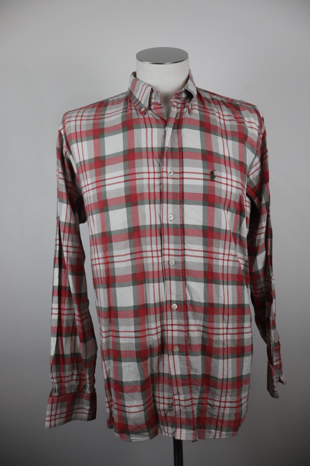 POLO RALPH LAUREN CAMICIA UOMO COTONE TG 16 MAN CASUAL VINTAGE COTTON SHIRT LOGO