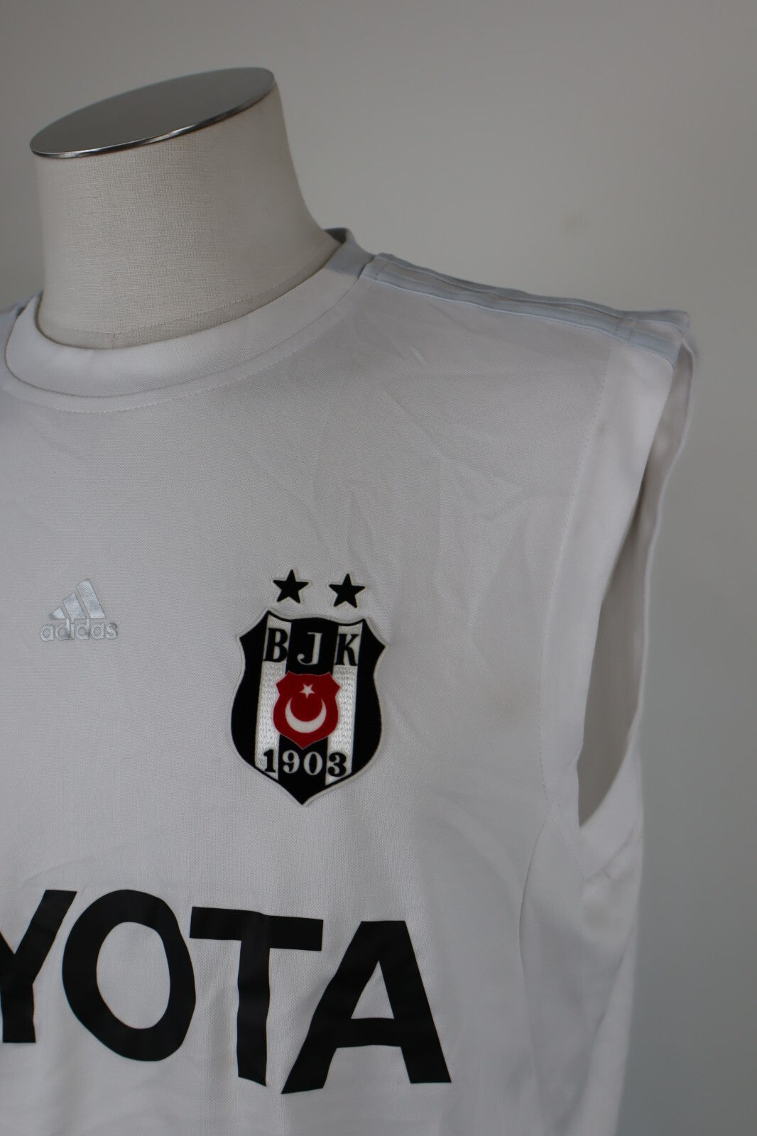 ADIDAS BESIKTAS CANOTTA MAGLIA CALCIO UOMO Tg L SOCCER TRIKOT MAN JERSEY SHIRT