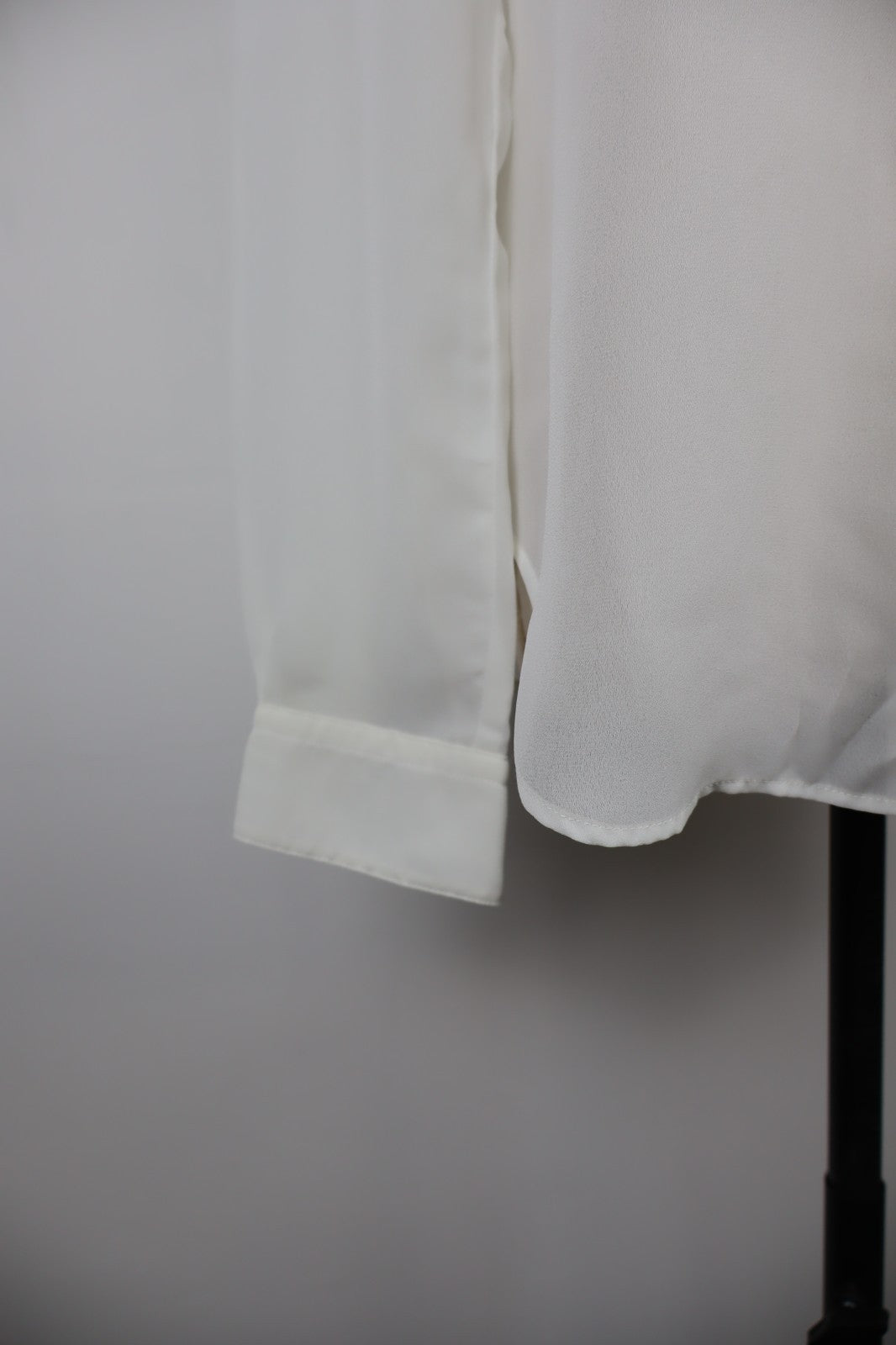 JECKERSON CAMICIA MANICA LUNGA DONNA TG. XS WOMAN SHIRT CASUAL VINTAGE BIANCO