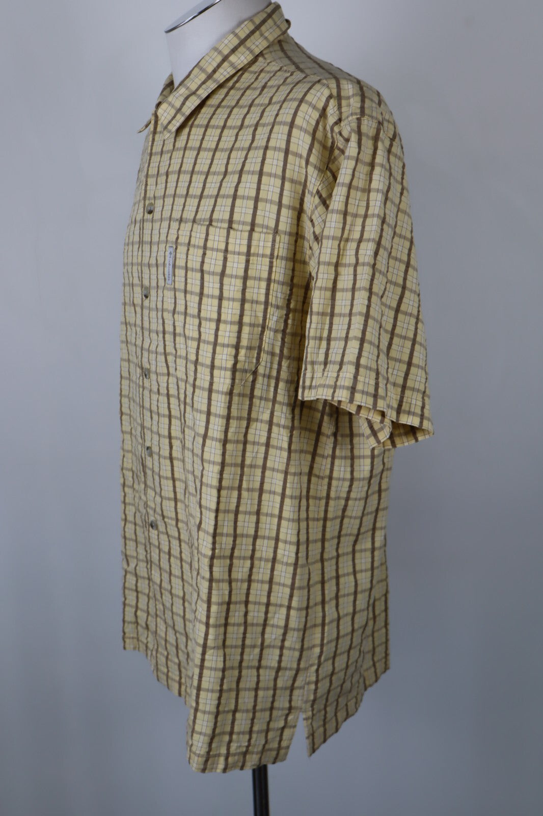 COLUMBIA CAMICIA UOMO COTONE TG. L MAN CASUAL VINTAGE COTTON SHIRT