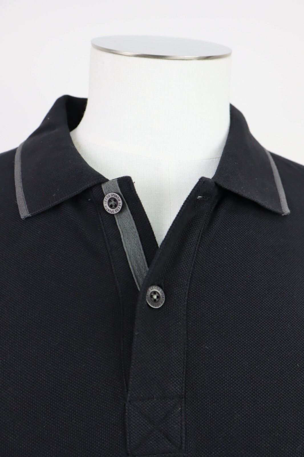 LE COQ SPORTIFF POLO MAGLIA UOMO COTONE Tg L MAN JACKET SWEATSHIRT VINTAGE