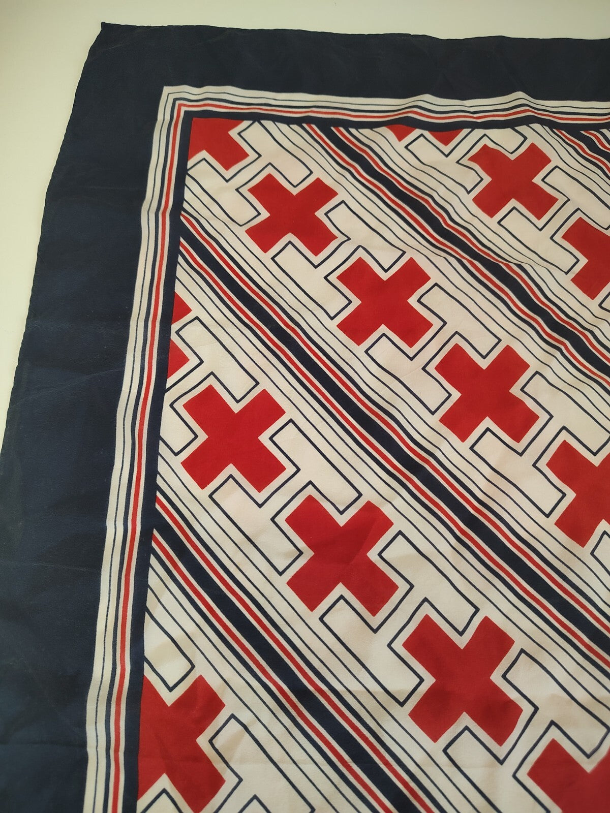 UMT COMO FOULARD 100% SILK SETA SCARVES SCARF SQUARE MADE ITALY