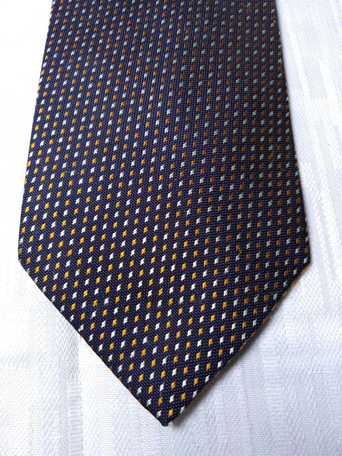 ANTONIO BASILE 100% SILK TIE SETA CRAVATTA NECKTIE MADE IN ITALY