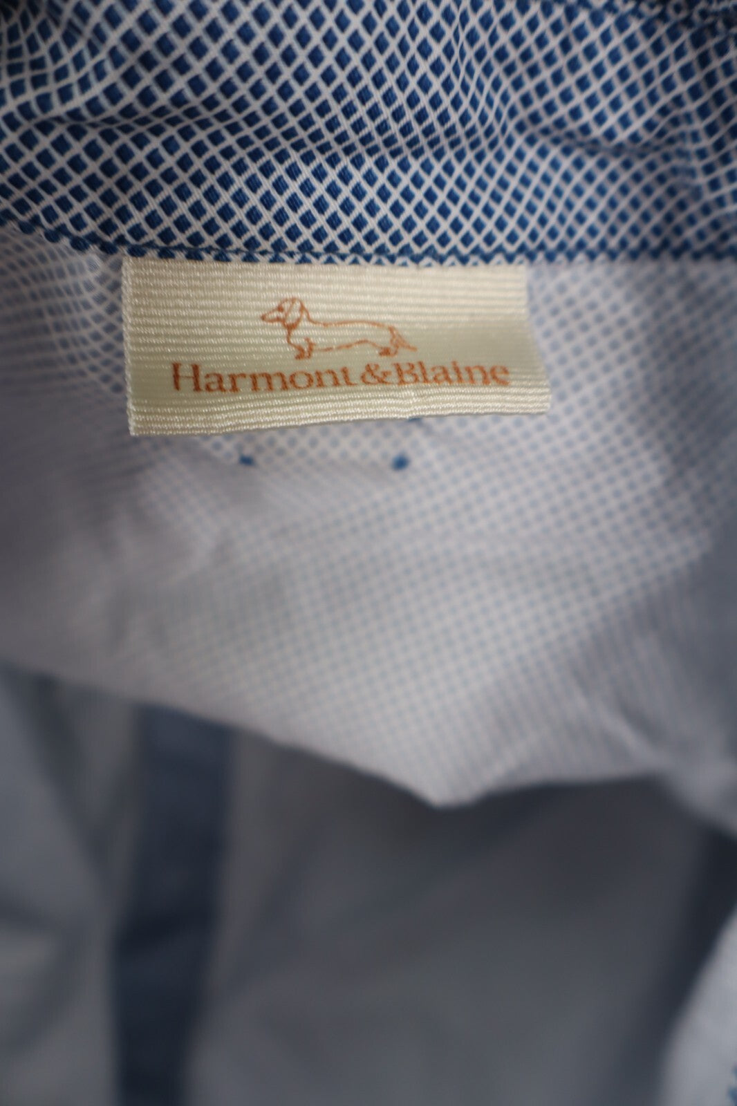 HARMONT & BLAINE CAMICIA UOMO COTONE TG. 48 MAN CASUAL VINTAGE COTTON SHIRT