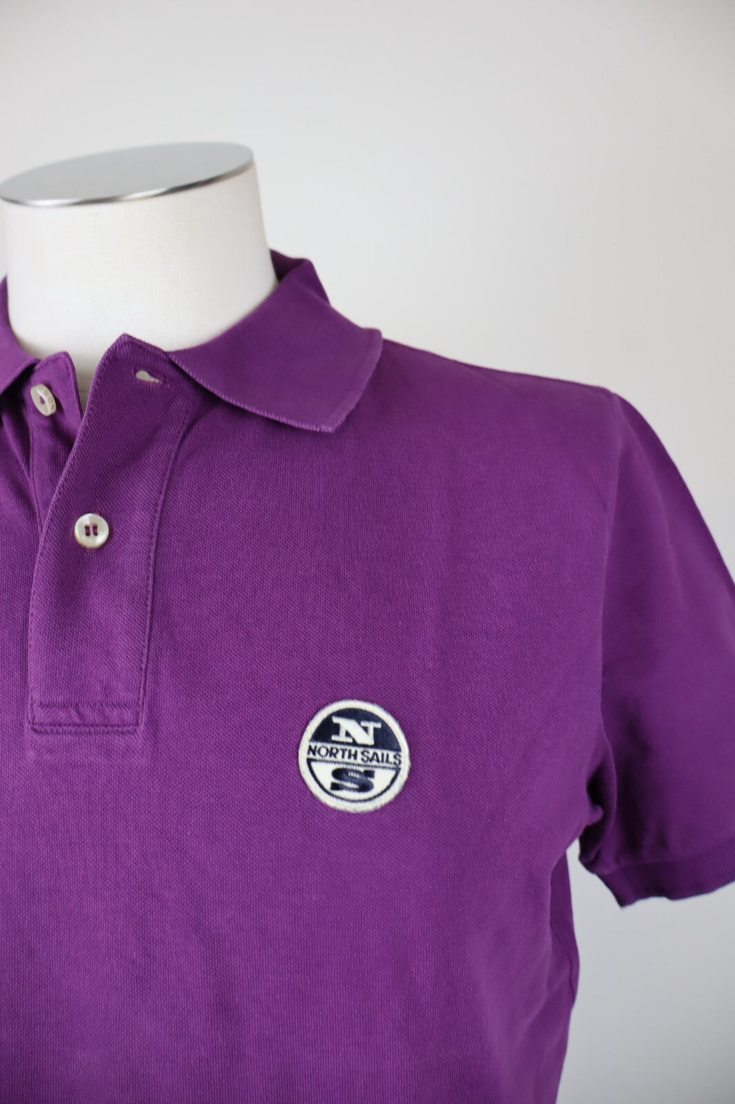 NORTH SAILS POLO MAGLIA UOMO TG. M MAN T-SHIRT CASUAL VINTAGE COTONE COTTON