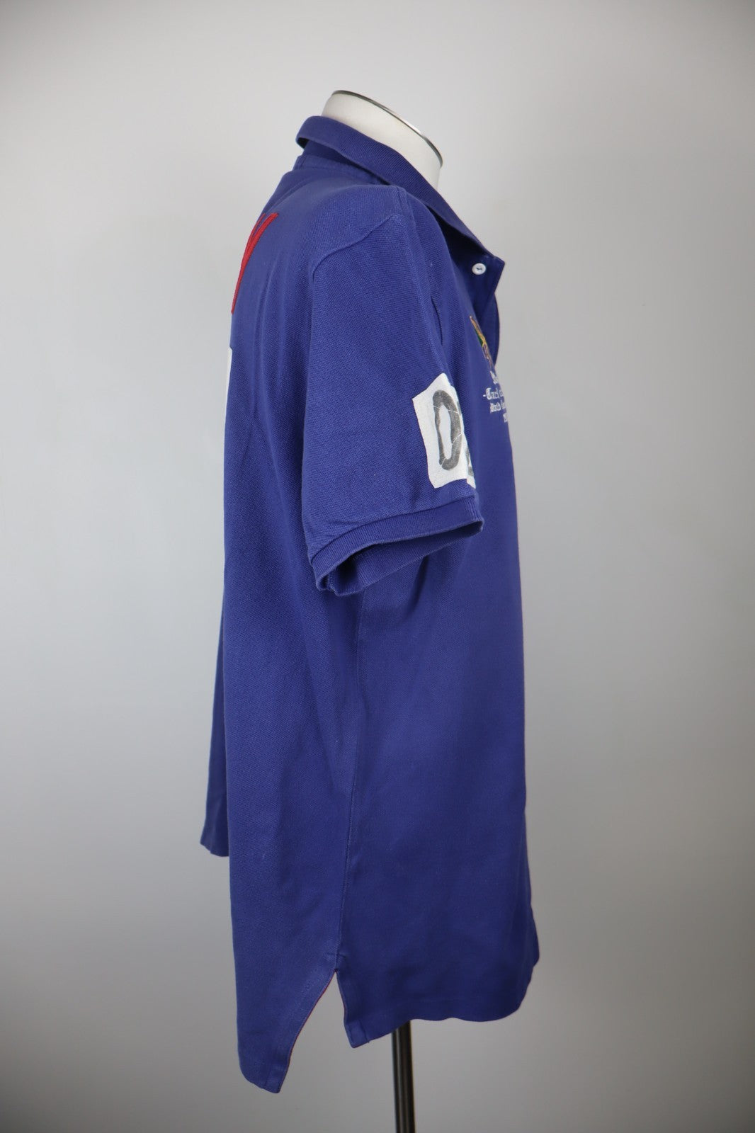 RALPH LAUREN MAGLIA POLO UOMO TG 2XL MAN CASUAL VINTAGE T-SHIRT COTONE COTTON