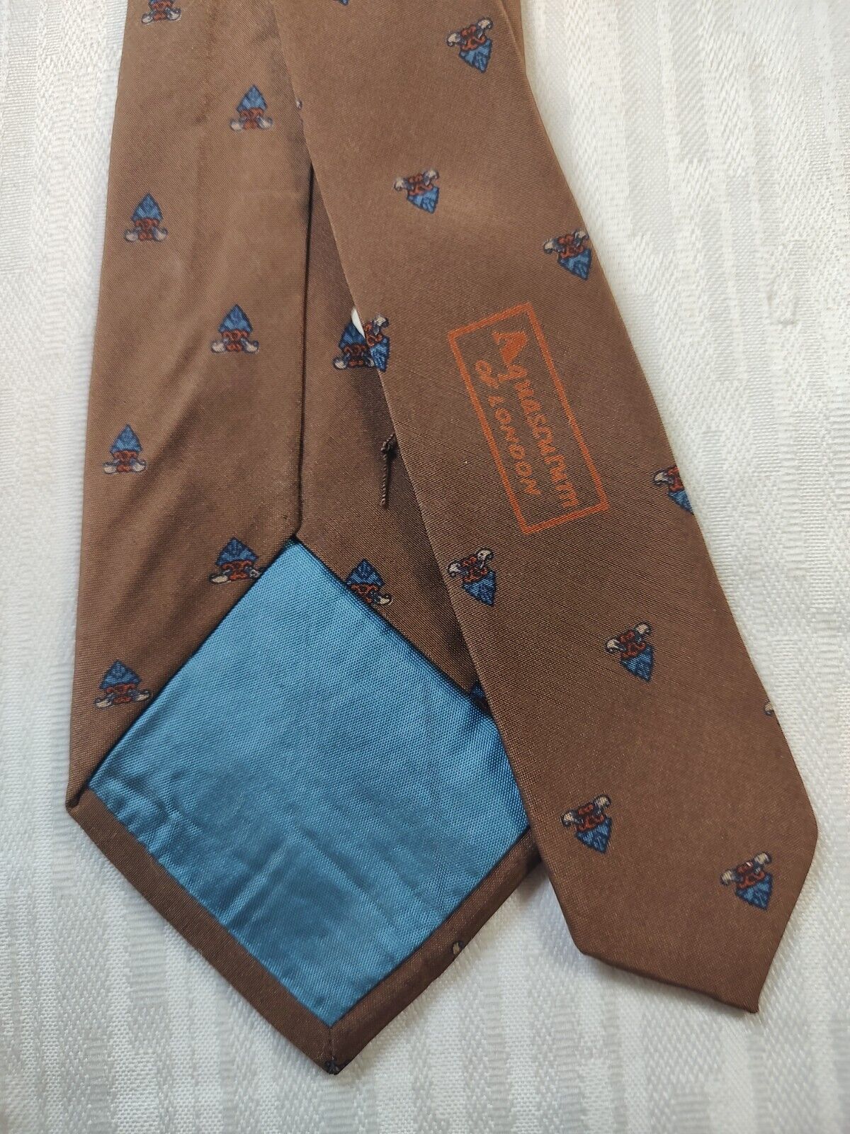 AQUASCUTUM 100% SILK TIE SETA CRAVATTA NECKTIE MADE IN ITALIA CLASSIC