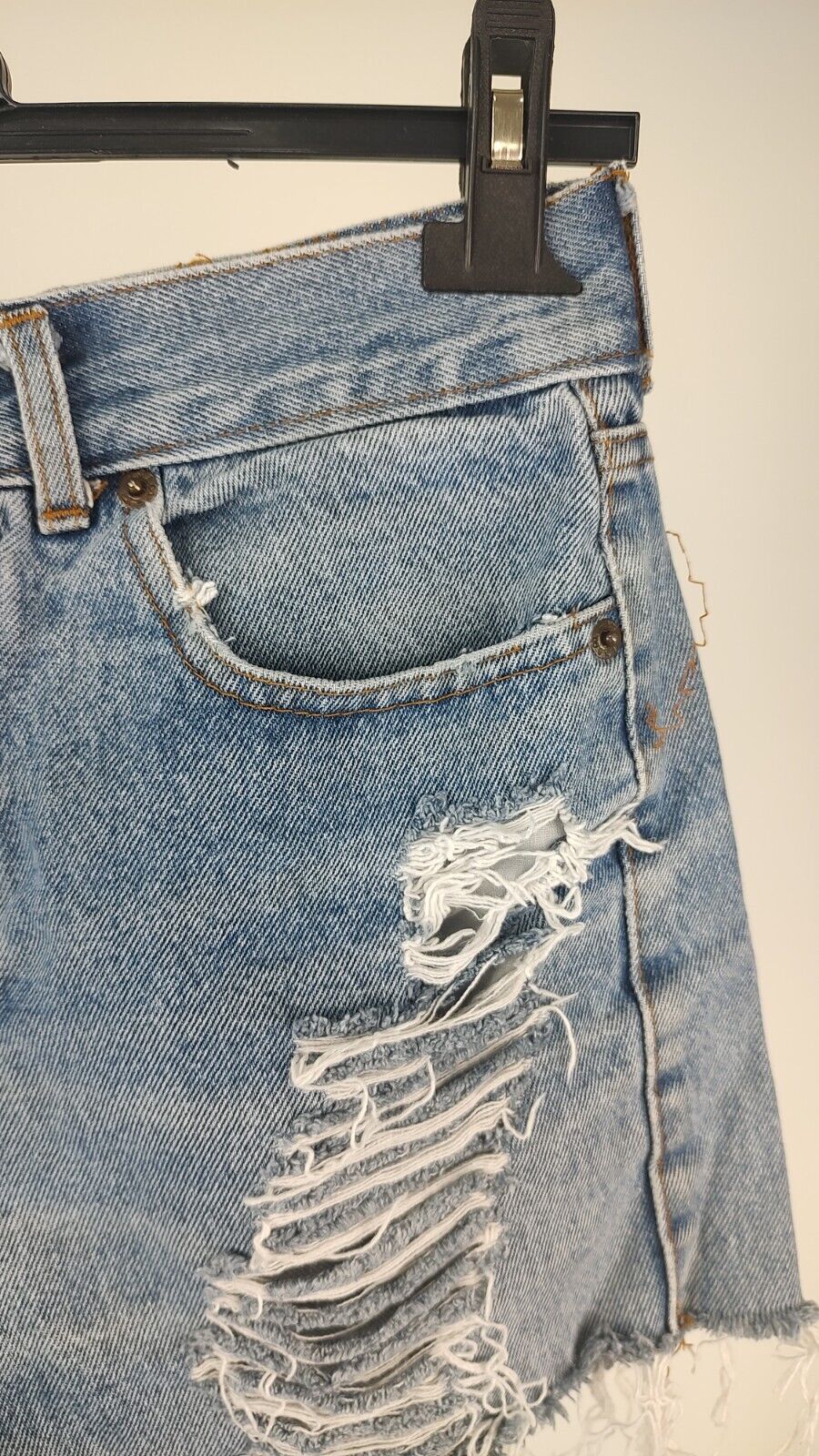 LEVI'S 501 PANTALONCINO DENIM JEANS DONNA TG W30 WOMAN VINTAGE SHORTS