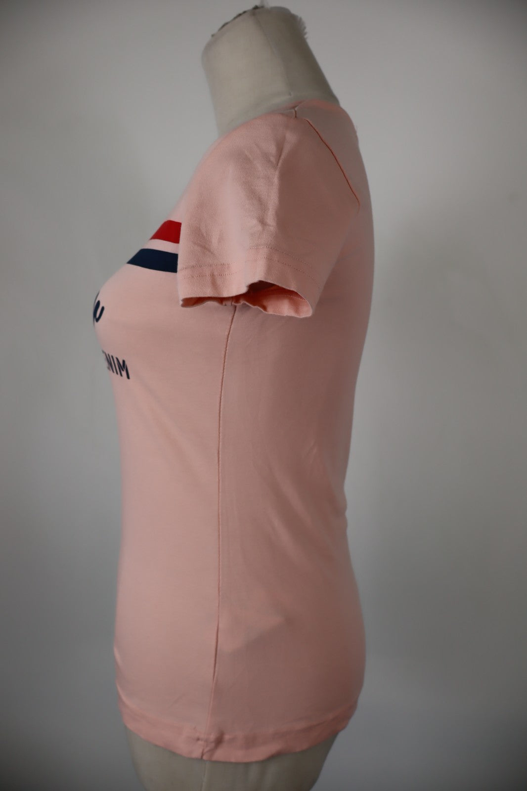 TOMMY HILFIGER MAGLIA DONNA TG. M WOMAN CASUAL VINTAGE T-SHIRT TOP COTONE