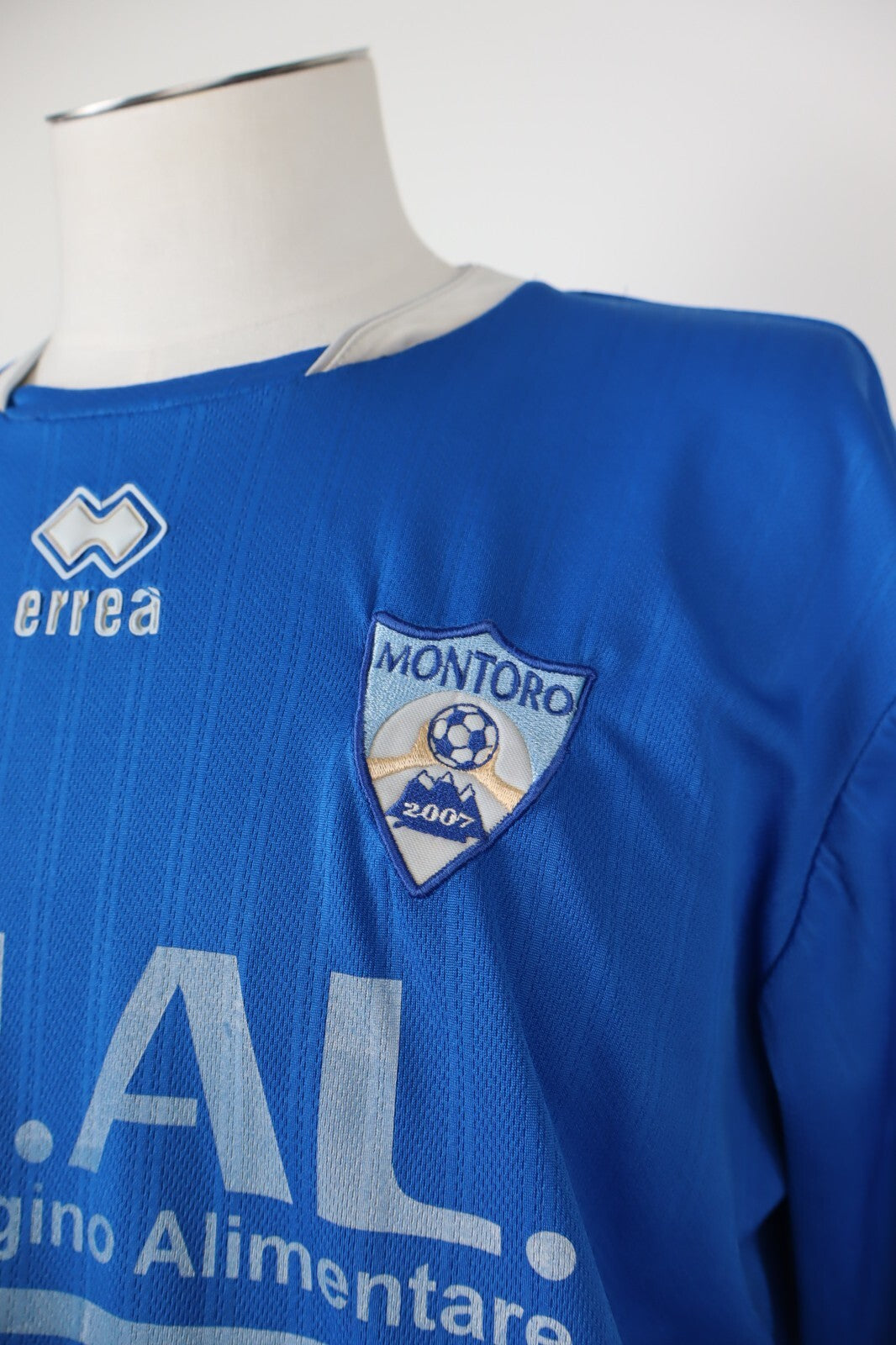 ERREA MONTORO N 8 MAGLIA CALCIO UOMO Tg XL SOCCER TRIKOT MAN JERSEY