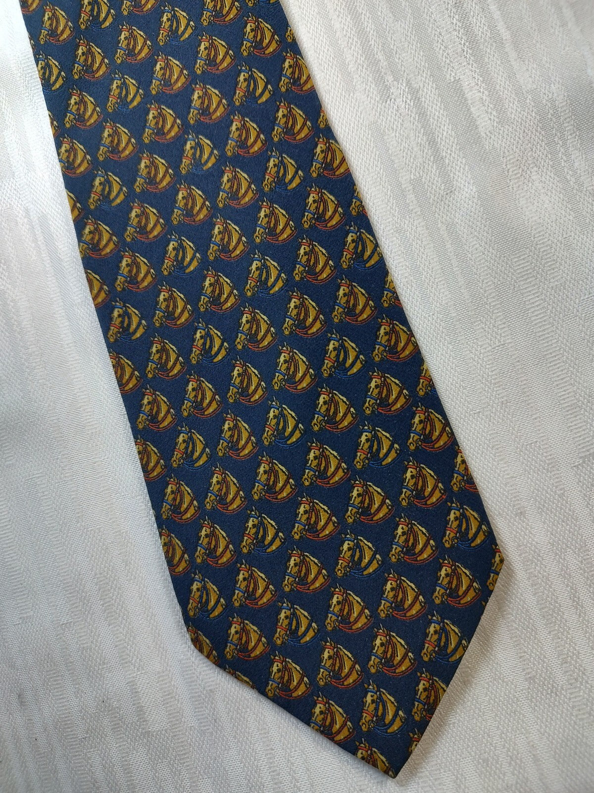 CARNAVAL DE VENISE 100% SILK TIE SETA CRAVATTA NECKTIE MADE IN ITALY CLASSIC