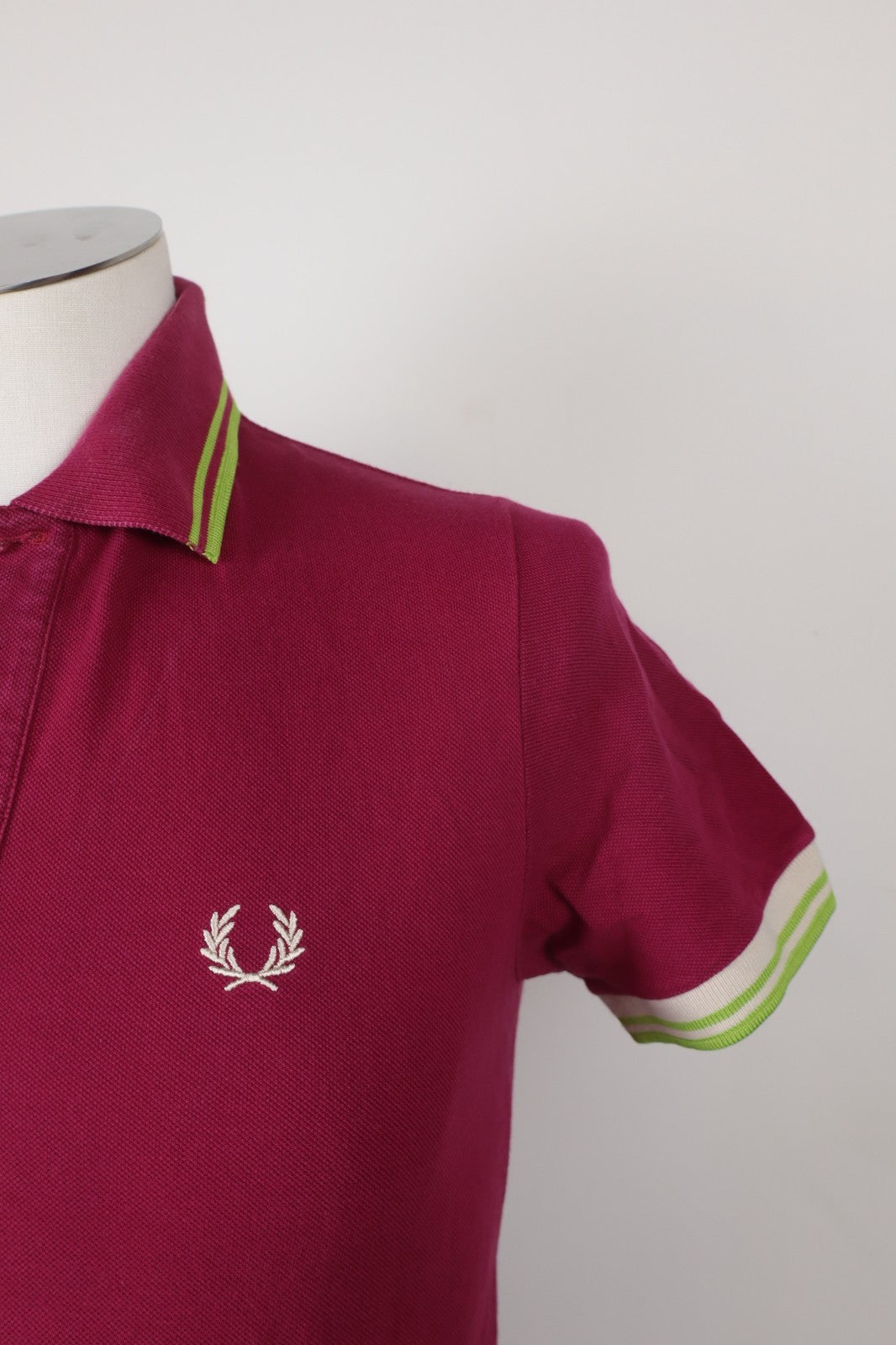 FRED PERRY POLO MAGLIA UOMO COTONE 38" 97CM MAN COTTON T-SHIRT CASUAL VINTAGE