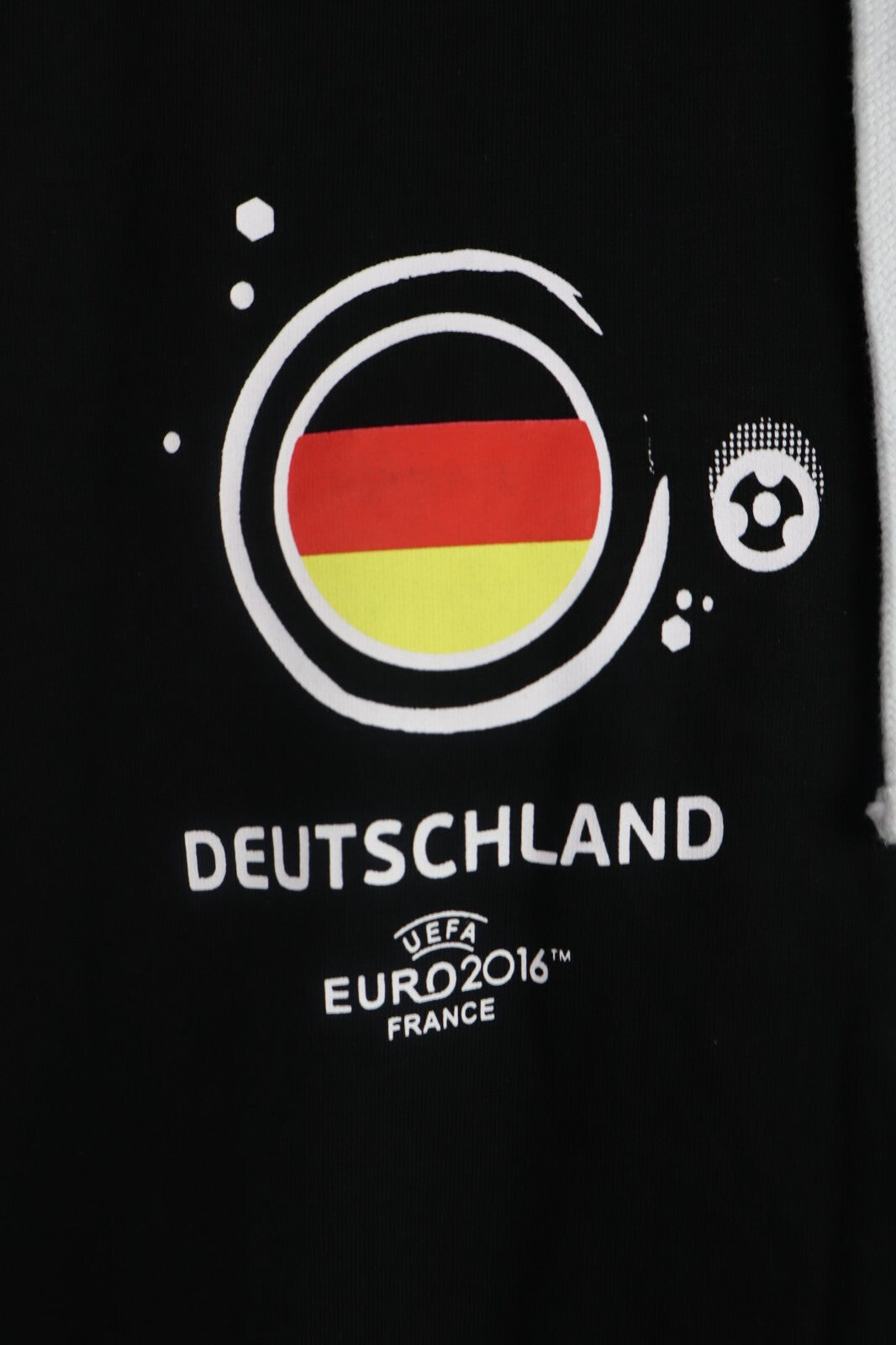 UEFA EURO 2016 GERMANIA FELPA SPORT CALCIO UOMO Tg XXL MAN VINTAGE JACKET