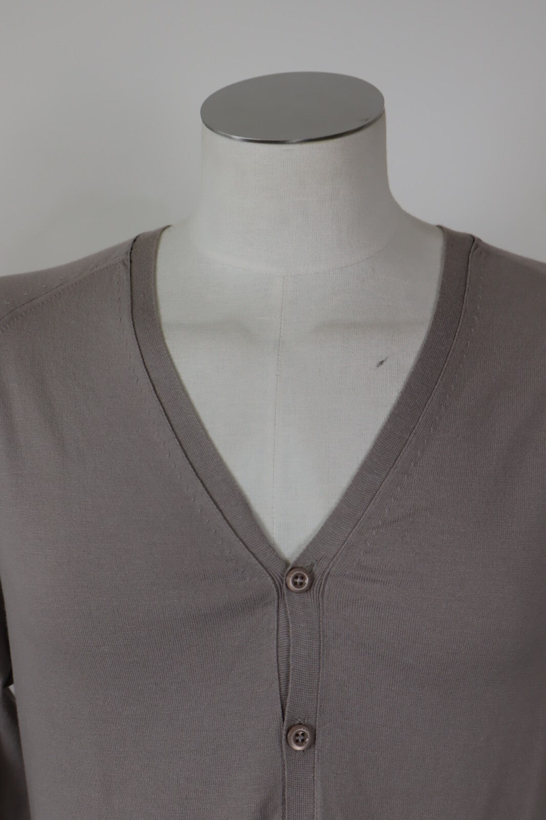 LIU JO MAGLIONE CARDIGAN VINTAGE UOMO Tg. L MAN SWEATER CASUAL COTONE