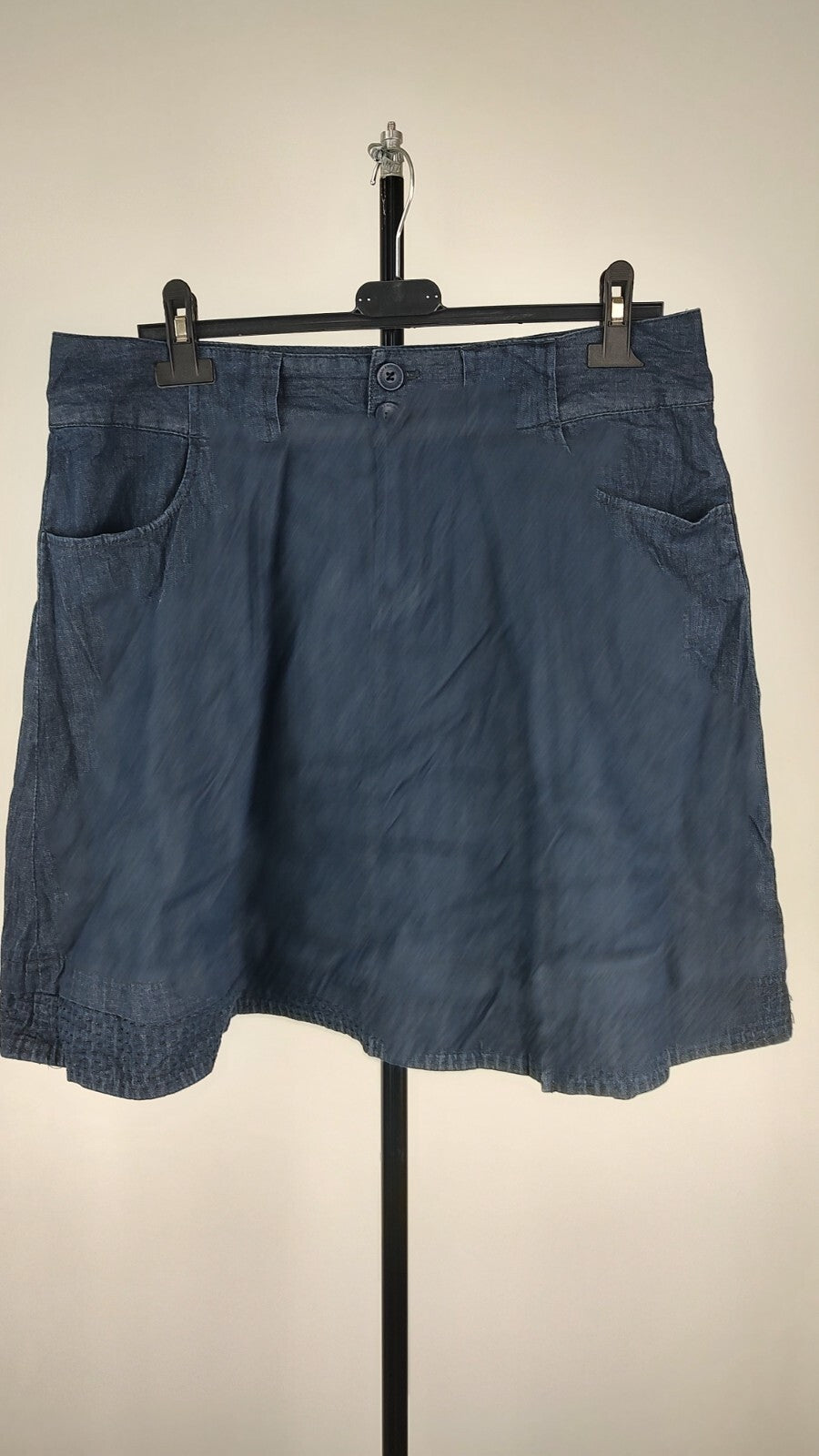 CALVIN KLEIN GONNA DONNA WOMAN SKIRT Tg. W29 CASUAL VINTAGE COTONE