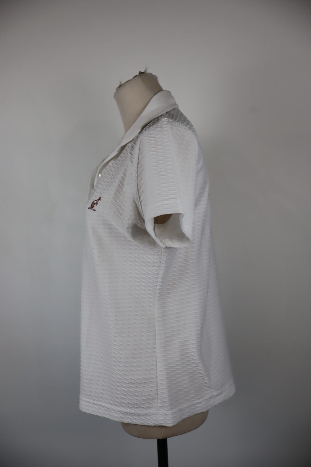 AUSTRALIAN POLO DONNA TG. 44 WOMAN T-SHIRT CASUAL VINTAGE TENNIS