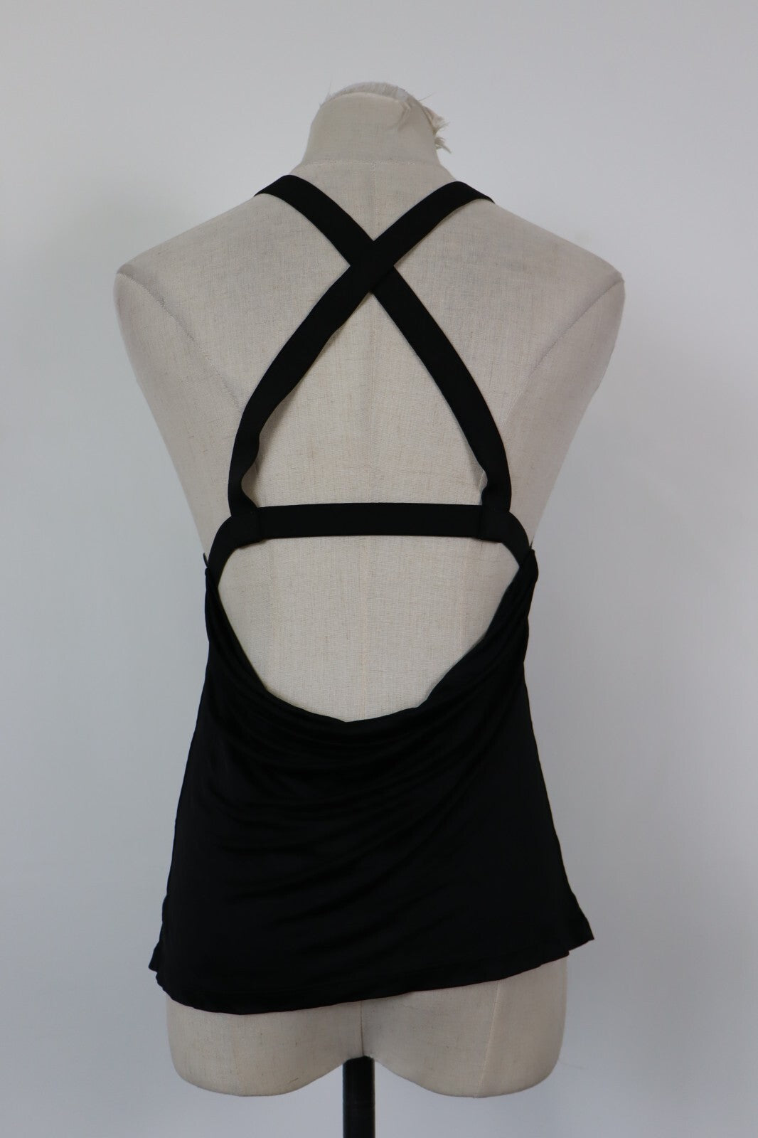 ARMANI JEANS MAGLIA CANOTTA DONNA M WOMAN CASUAL VINTAGE TOP T-SHIRT