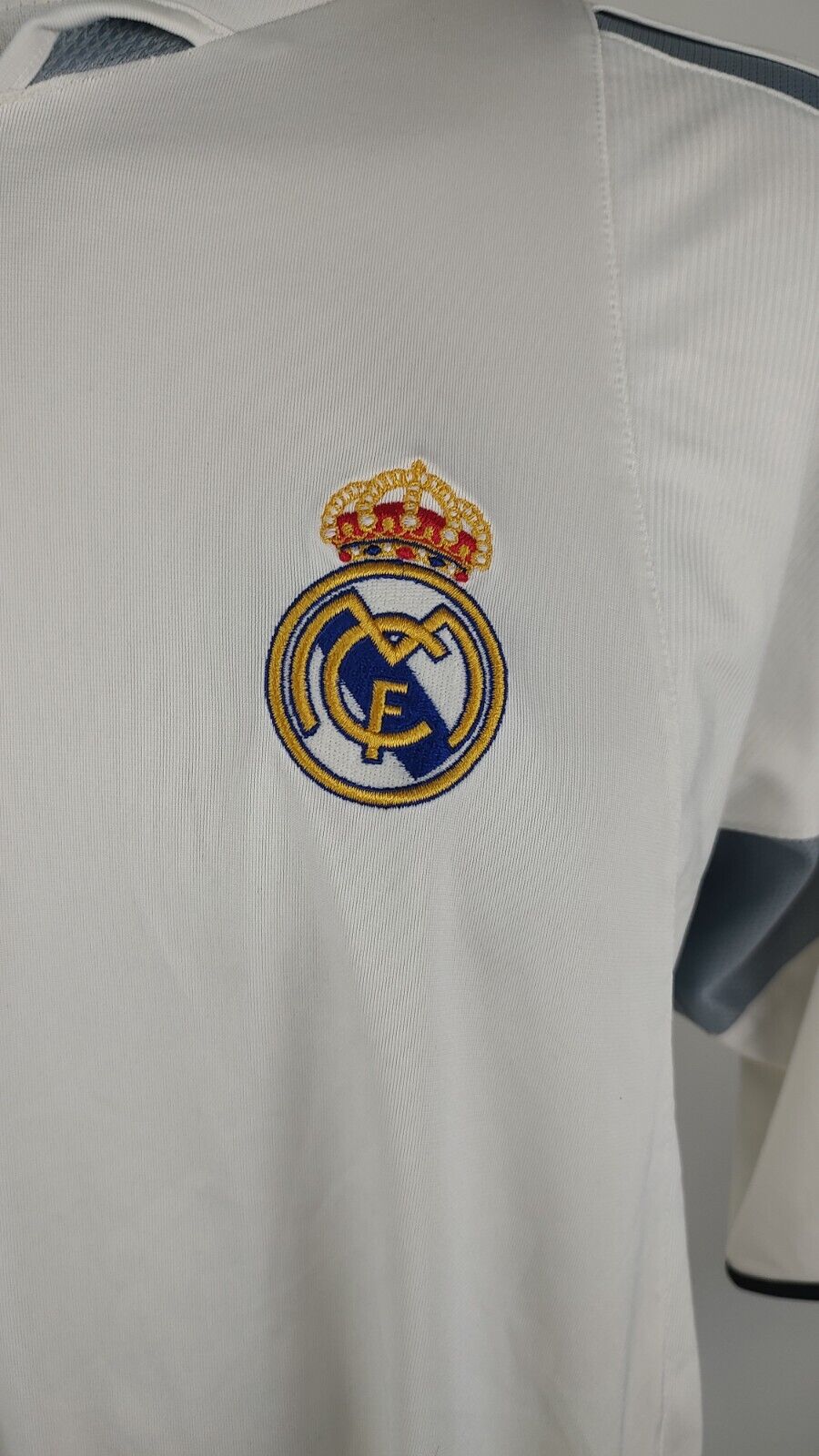 ADIDAS REAL MADRID MAGLIA CALCIO UOMO Tg L SOCCER JERSEY TRIKOT