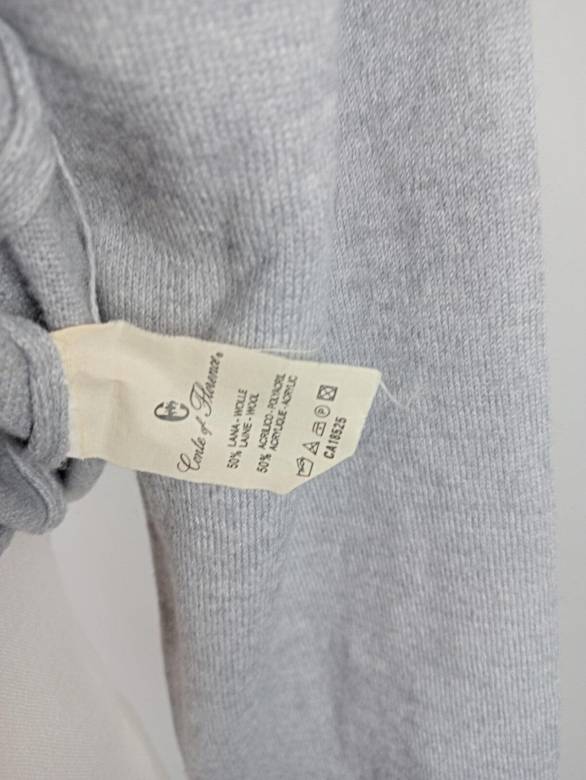CONTE OF FLORENCE MAGLIONE UOMO Tg. M MAN SWEATER CASUAL VINTAGE LANA WOOL
