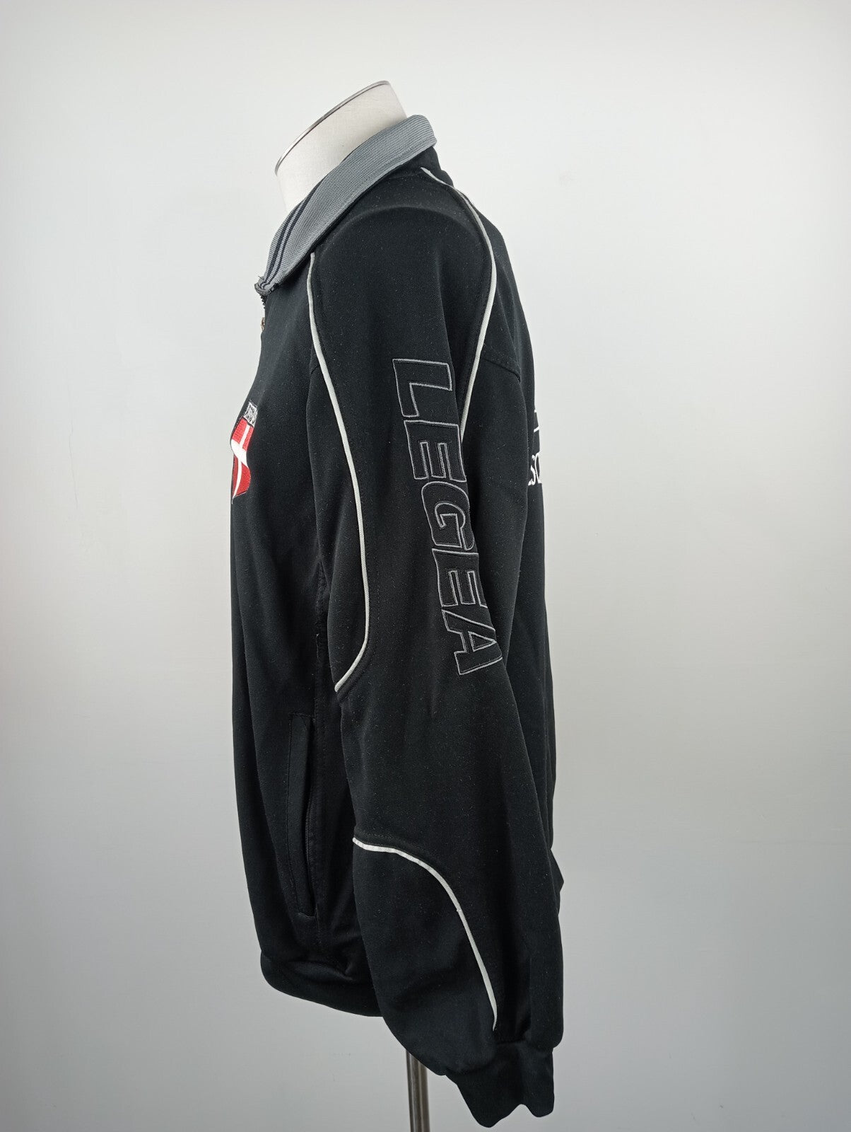 LEGEA SAVOIA FELPA SPORT CALCIO UOMO SOCCER L MAN VINTAGE JACKET CASUAL VINTAGE