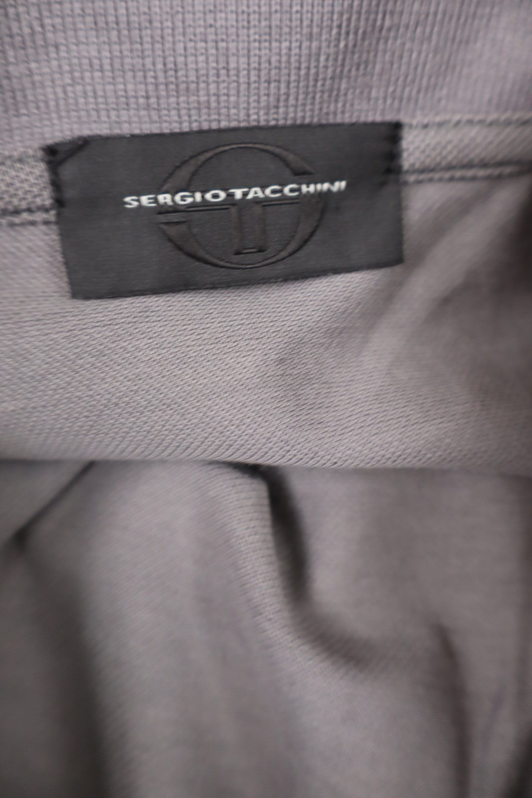 SERGIO TACCHINI POLO MAGLIA UOMO TG L MAN CASUAL VINTAGE T-SHIRT COTONE LOGO