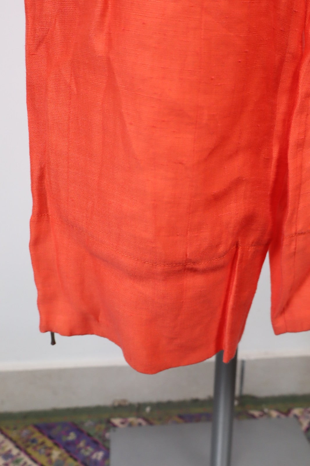 LUISA SPAGNOLI COMPLETO DONNA PANTALONE Tg. 42 SALOPETTE ONE PIECE VINTAGE LINO