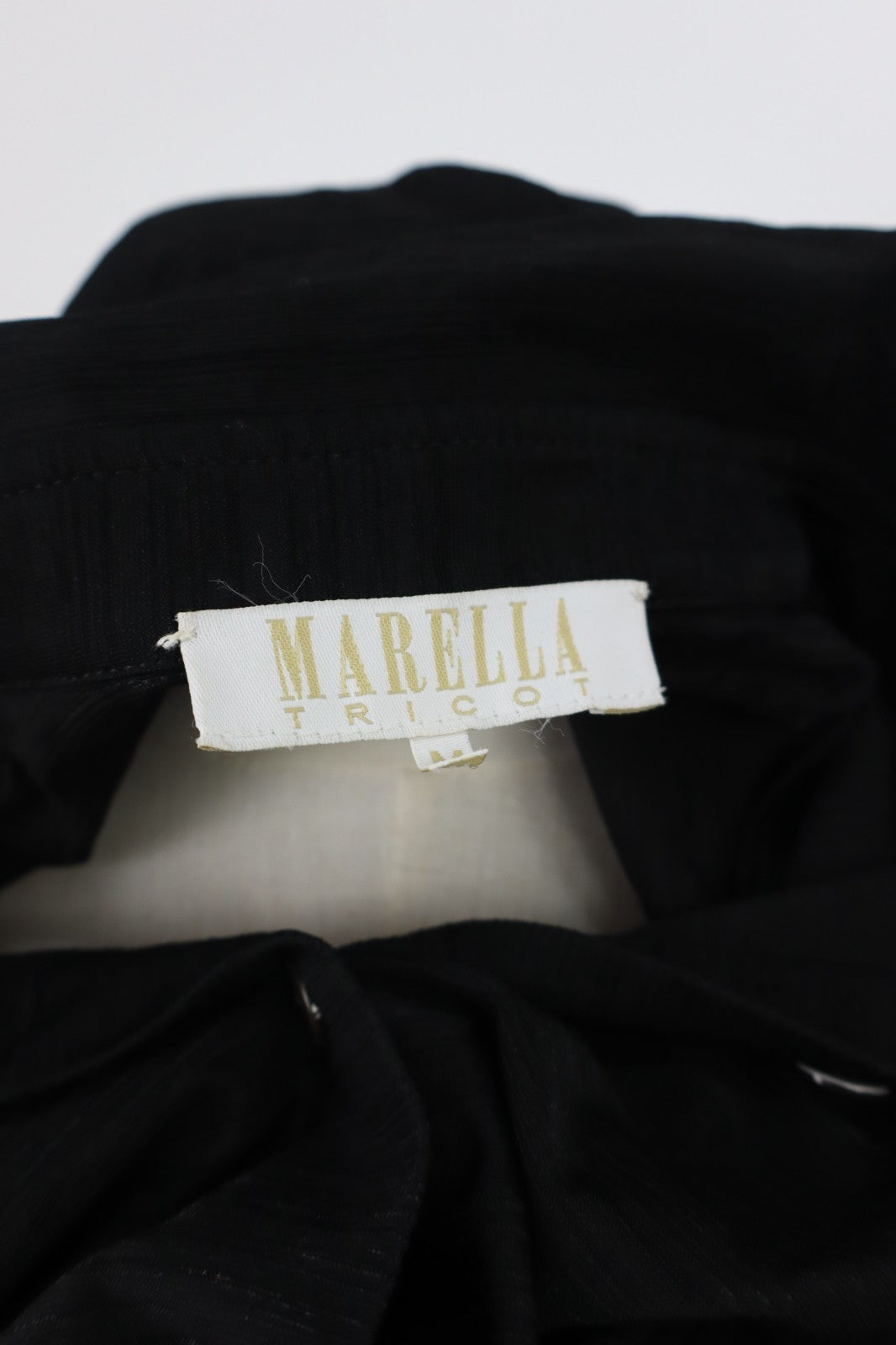 MARELLA CAMICIA MANICA LUNGA DONNA TG M WOMAN SHIRT CASUAL VINTAGE LANA