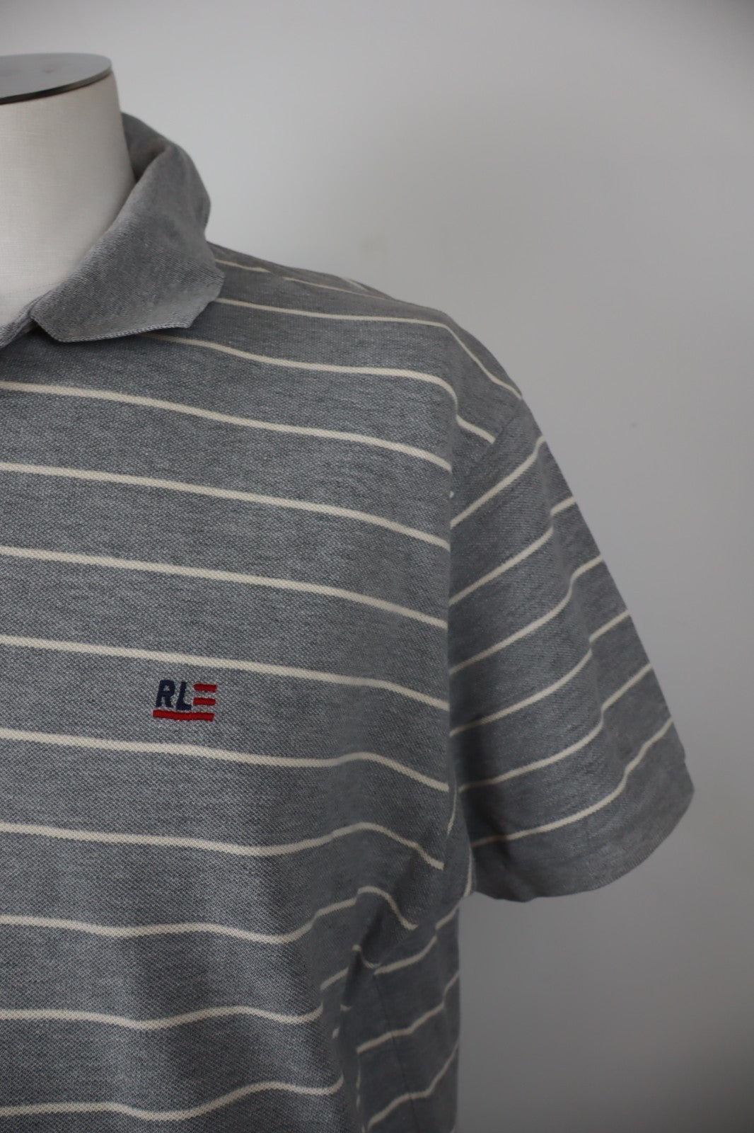 RALPH LAUREN JEANS MAGLIA POLO UOMO L MAN CASUAL VINTAGE T-SHIRT COTONE COTTON