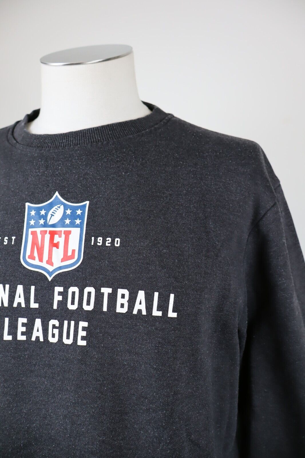NEW ERA NFL FELPA MAGLIA SPORT RUGBY UOMO TG L VINTAGE MAN JACKET