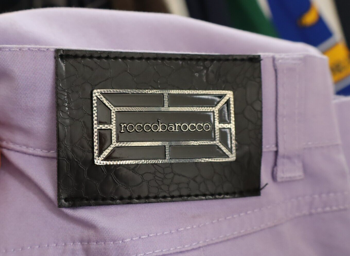 ROCCOBAROCCO PANTALONI DONNA TG 43 WOMEN PANTS CASUAL VINTAGE