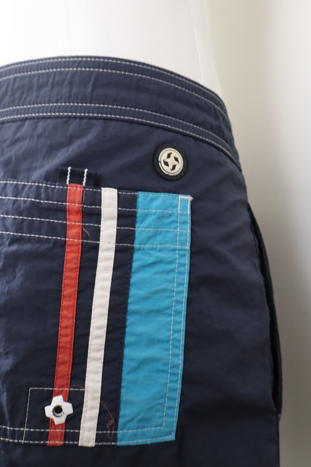 COLMAR COSTUME PANTALONCINO MARE UOMO TG 50 MEN SWIMSUIT VINTAGE CASUAL