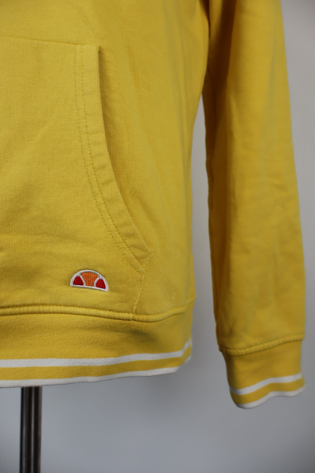 ELLESSE GIACCA FELPA CAPPUCCIO UOMO Tg. M MAN VINTAGE CASUAL SPORT JACKET